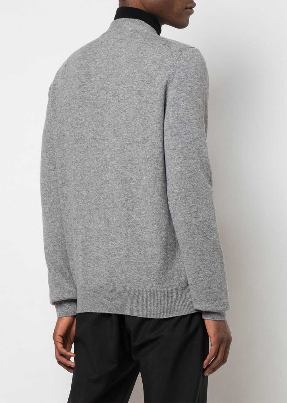 Grey & Red Heart Patch Cardigan Comme des garcons оригінал – Купити в Україні – детальний вид