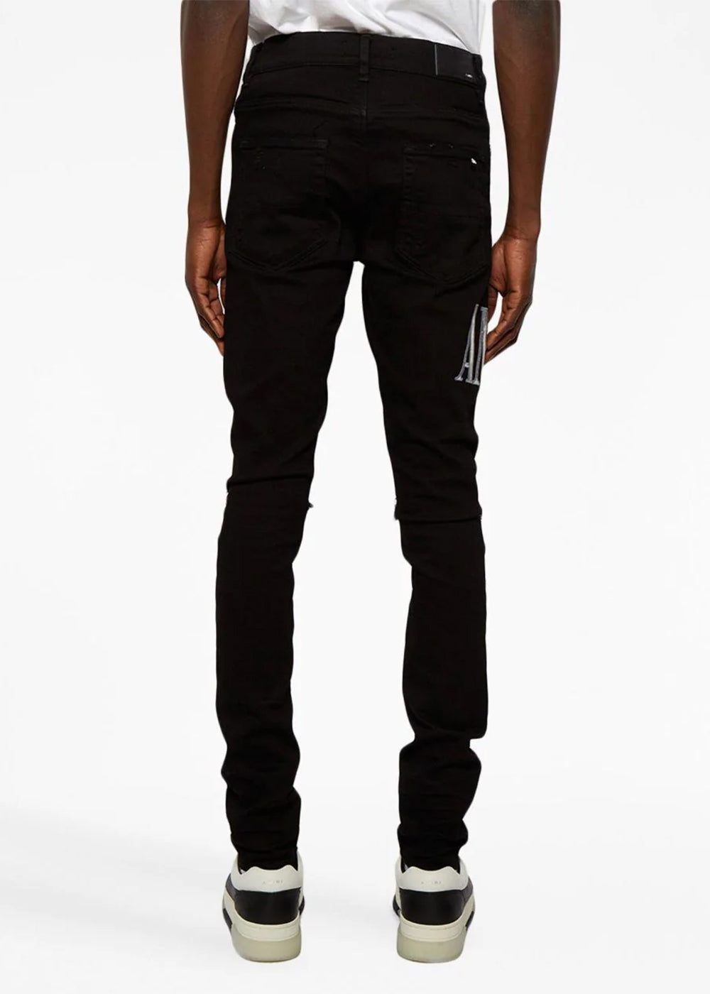 Black Tie-Dye Core Logo Jeans Amiri – Гарантія оригінальності – збільшений вид