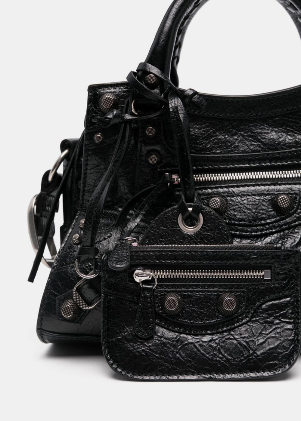 Black Neo Cagole Xs Tote Bag Balenciaga оригінал – Купити в Україні – збільшений вид
