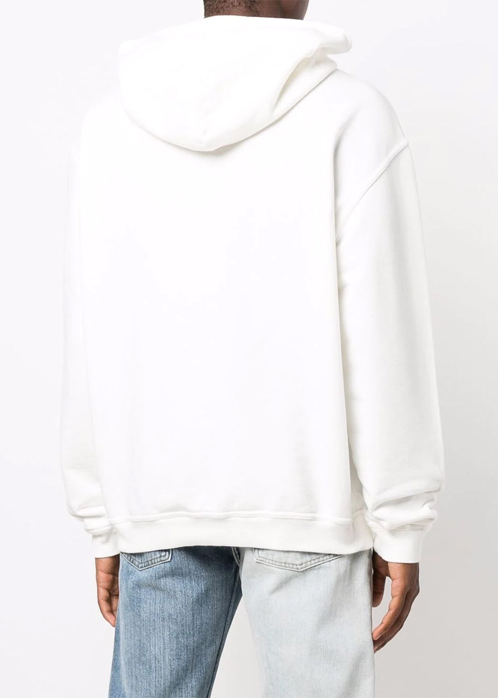 White Logo Embroidery Hoodie Maison margiela оригінал – Купити в Україні – збільшений вид