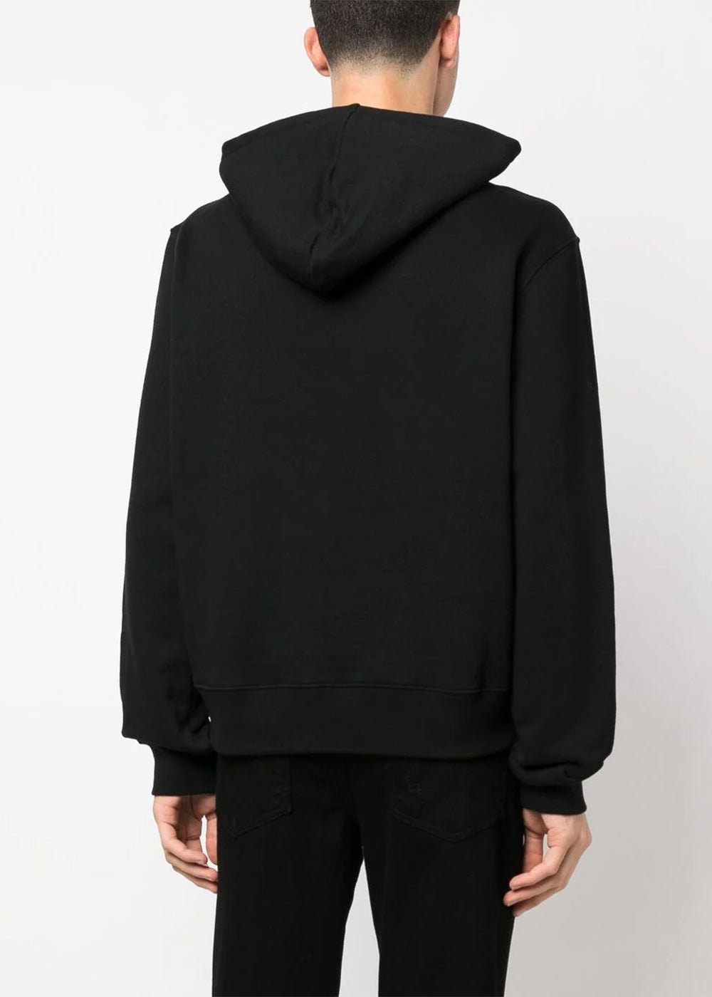 Оригінальна Black Logo-Print Classic Hoodie Amiri – збільшений вид