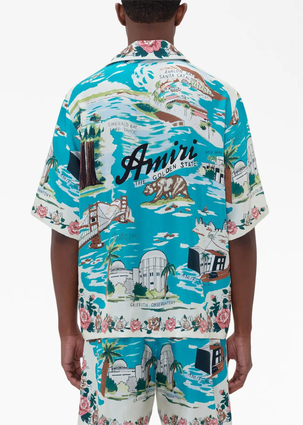 Оригінальна Multicolor Hawaiian Bowling Shirt Amiri – збільшений вид
