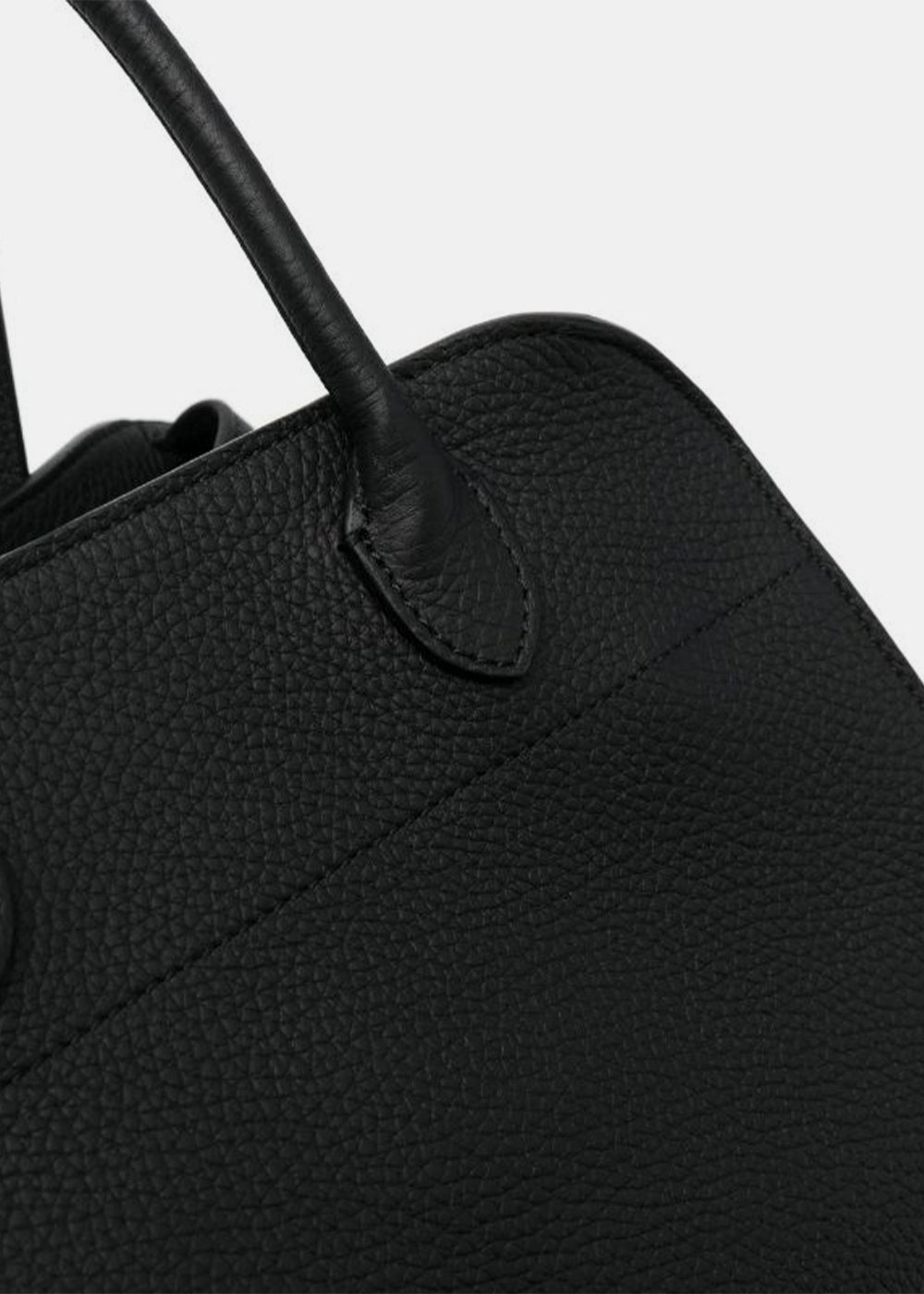 Оригінальна Black Soft Margaux 10 Leather Bag The row – збільшений вид