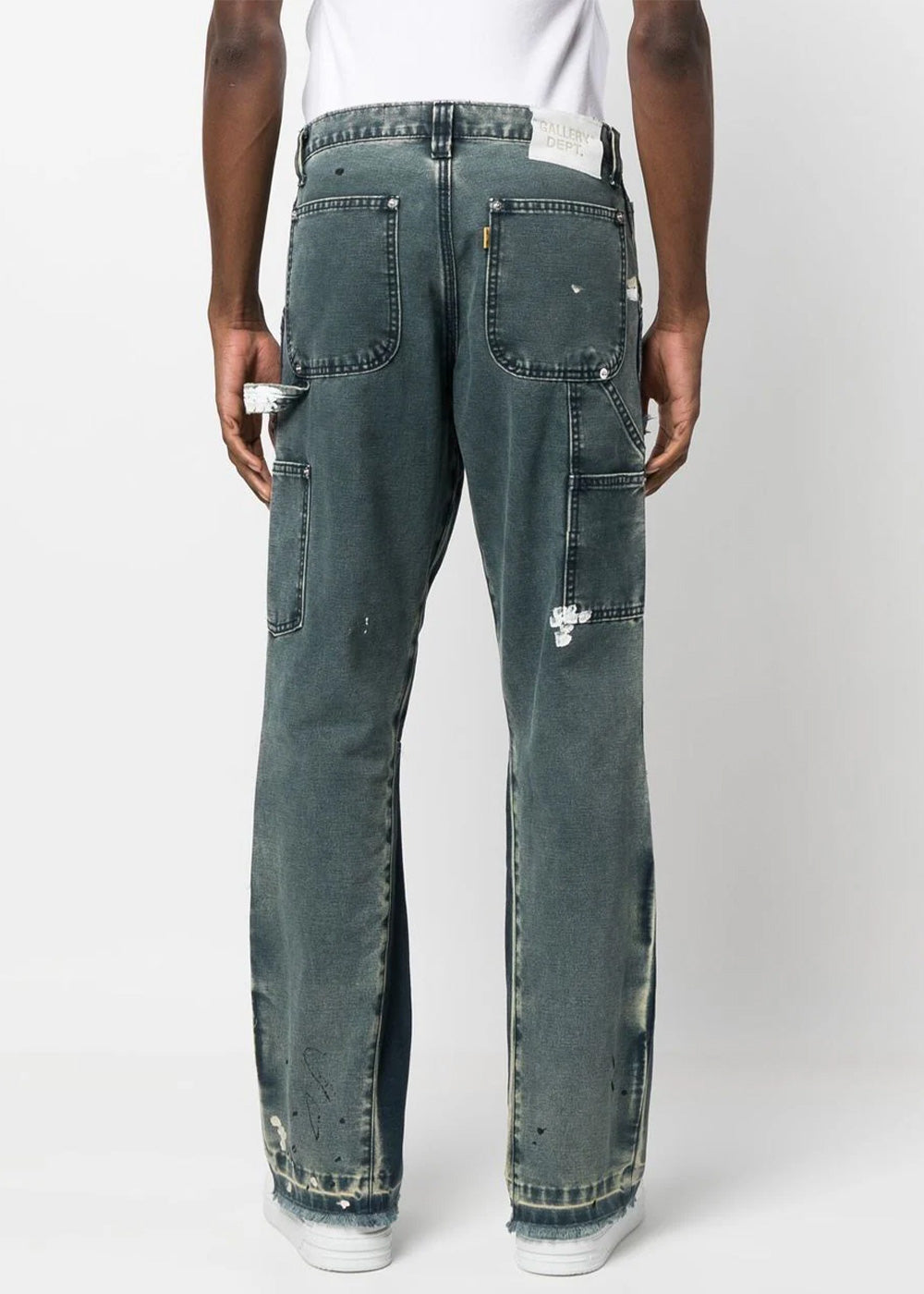 Navy Paint-Splatter Detail Jeans Gallery department оригінал – Купити в Україні – збільшений вид