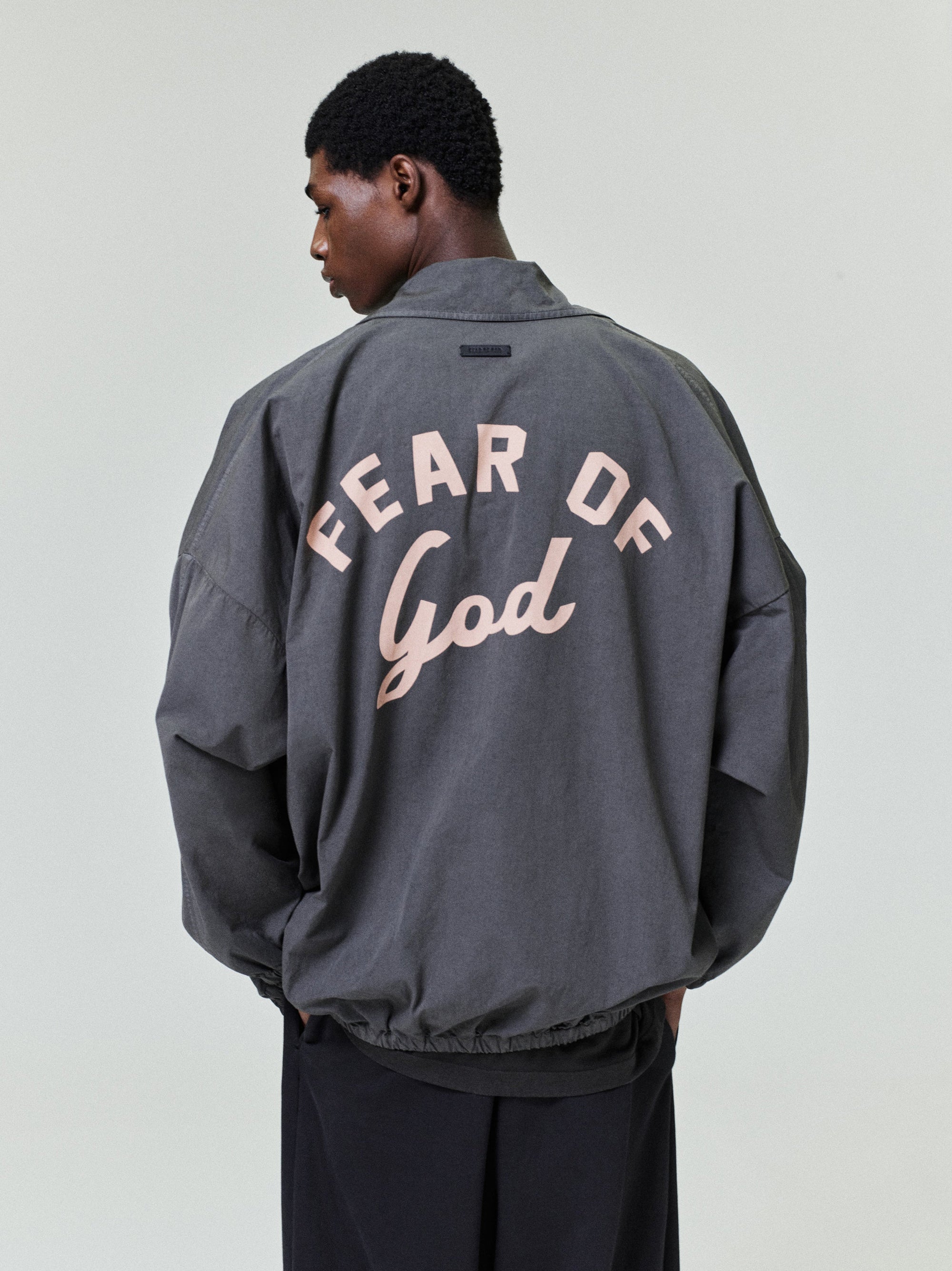 Garment Dyed Cotton Windbreaker Fear of god оригінал – Купити в Україні – вид ззаду