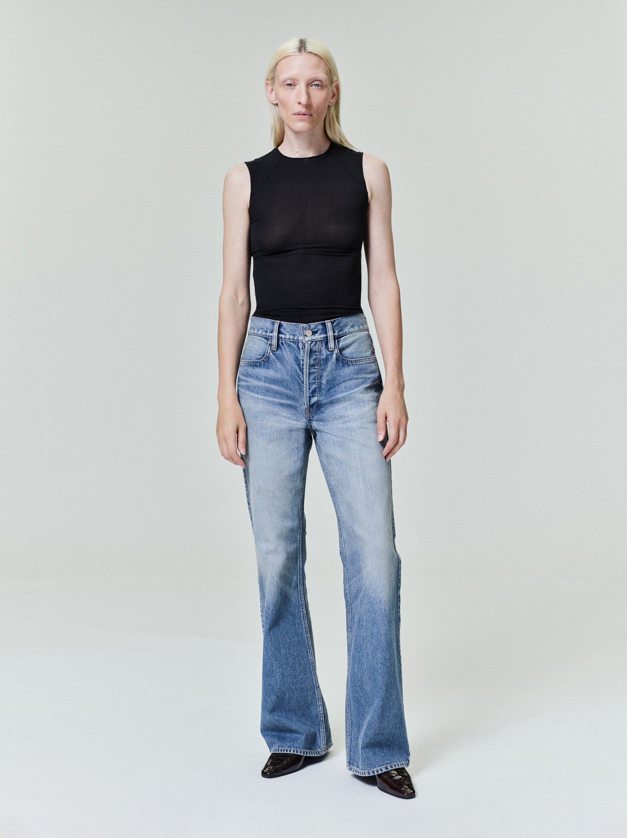 Womens Silk Stretch Tank Top Fear of god – Гарантія оригінальності – вид ззаду