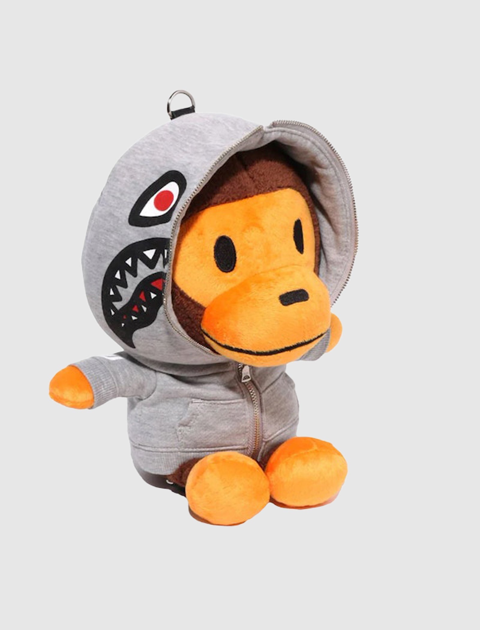 Plush Doll Backpack A bathing ape оригінал – Купити в Україні – вид ззаду