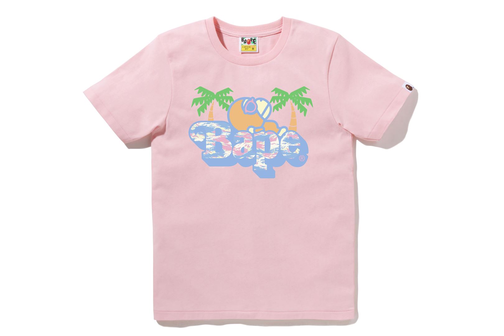 Palm Tree Pattern Milo On Bape Tee Ladies A bathing ape оригінал – Купити в Україні – вид ззаду