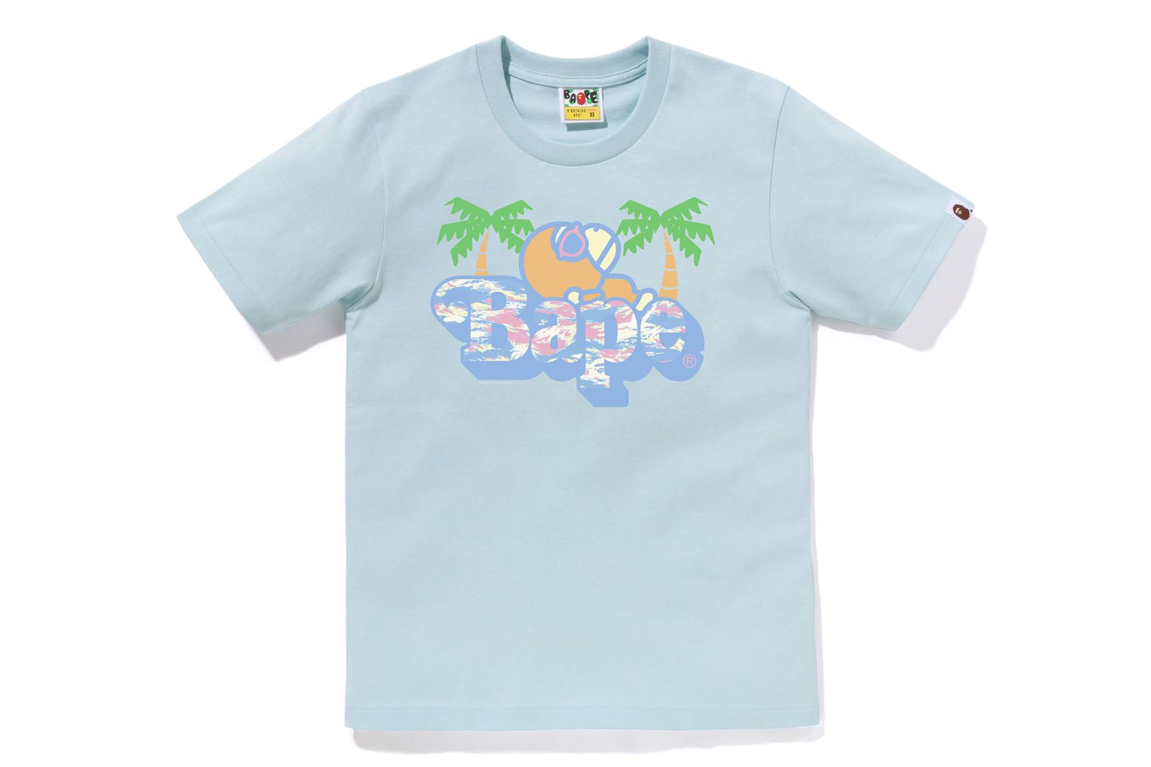 Palm Tree Pattern Milo On Bape Tee Ladies A bathing ape оригінал – Купити в Україні – детальний вид