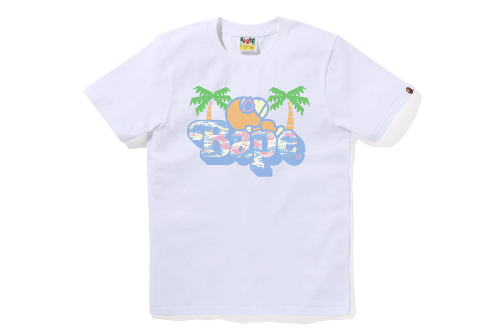 Palm Tree Pattern Milo On Bape Tee Ladies A bathing ape оригінал – Купити в Україні – збільшений вид