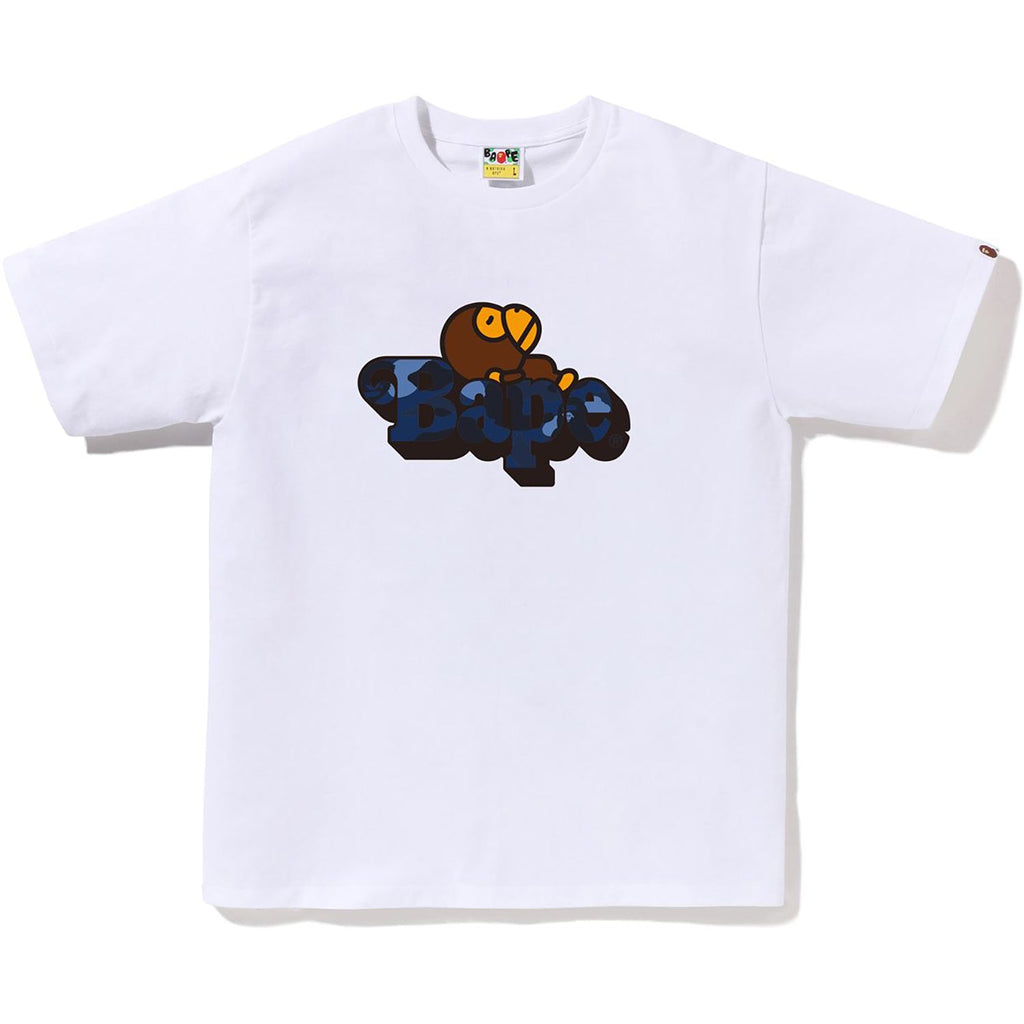Color Camo Milo On Bape Tee Mens A bathing ape – Гарантія оригінальності – вид ззаду