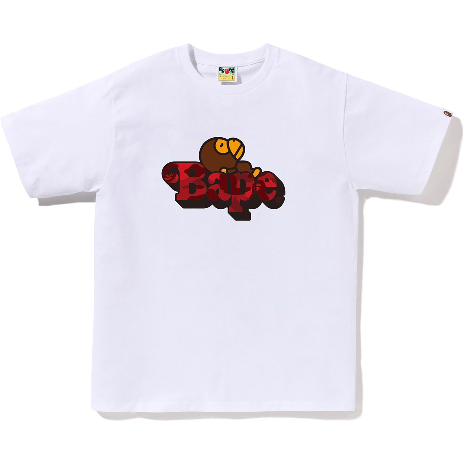 Color Camo Milo On Bape Tee Mens A bathing ape – Гарантія оригінальності – детальний вид