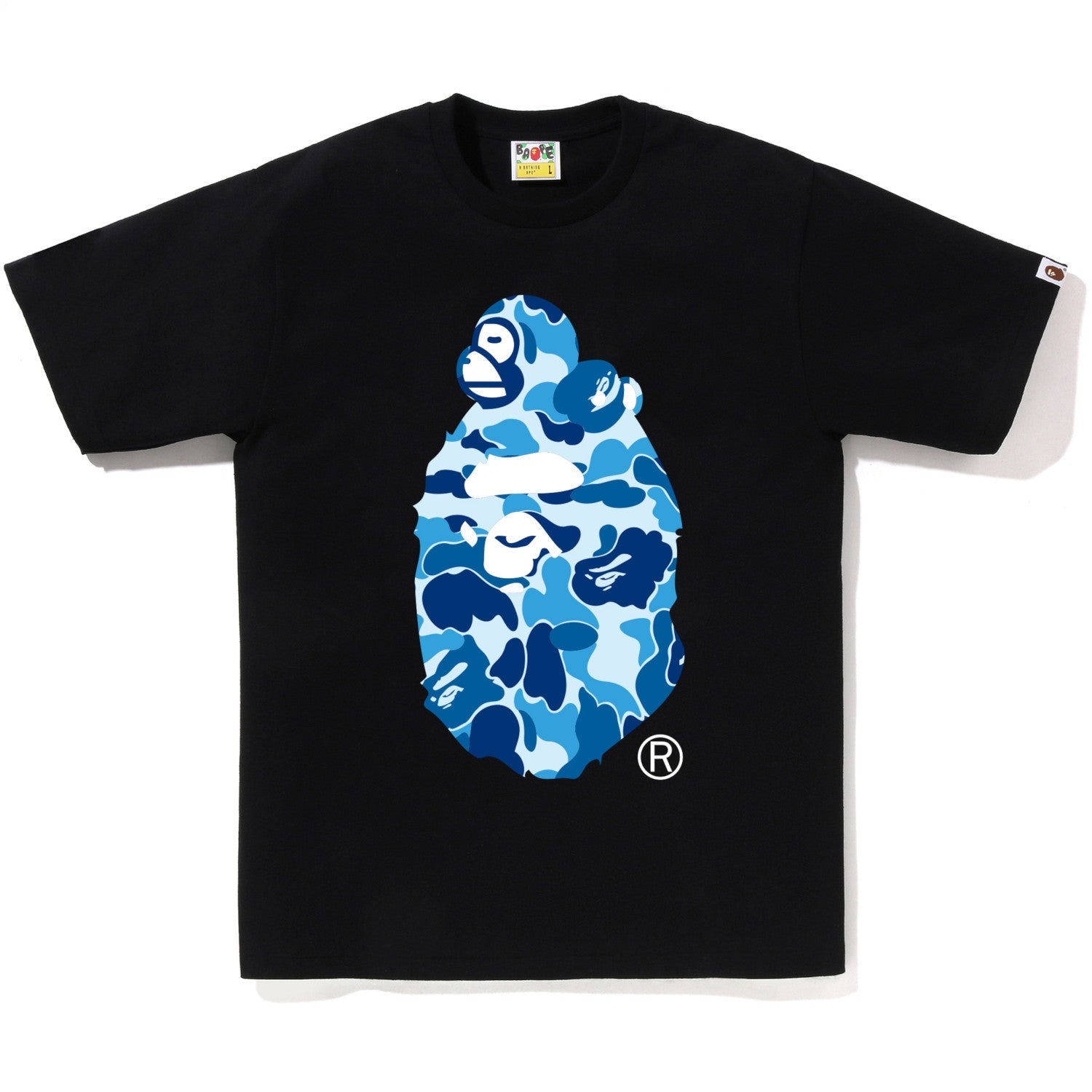 Abc Camo Milo On Big Ape Tee Mens A bathing ape – Гарантія оригінальності – вид ззаду