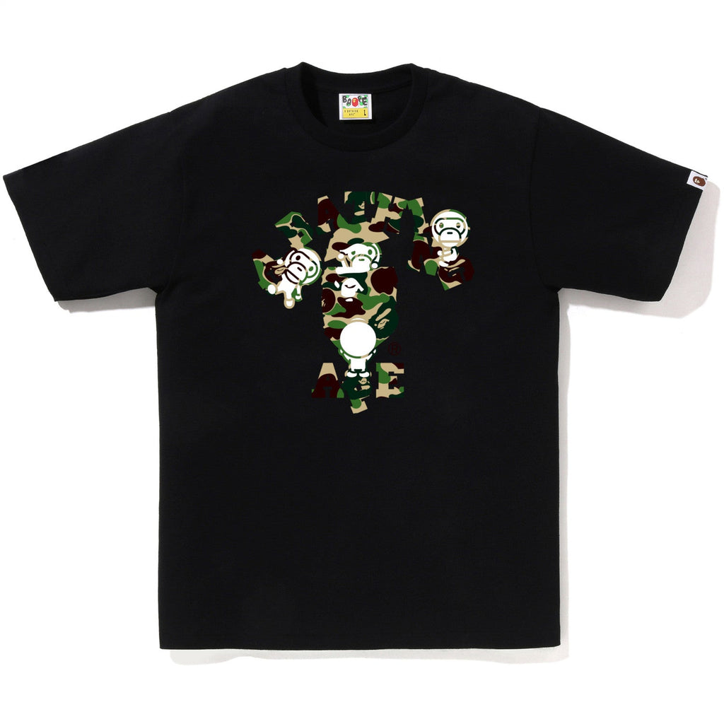 Оригінальна Abc Camo College Milo Tee Mens A bathing ape – детальний вид