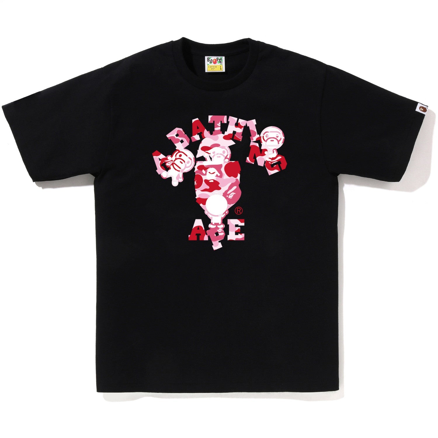 Оригінальна Abc Camo College Milo Tee Mens A bathing ape – боковий вид