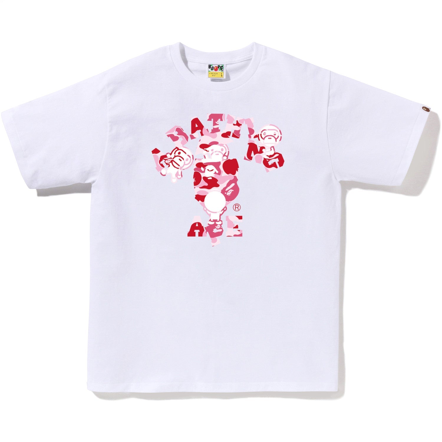 Оригінальна Abc Camo College Milo Tee Mens A bathing ape – збільшений вид