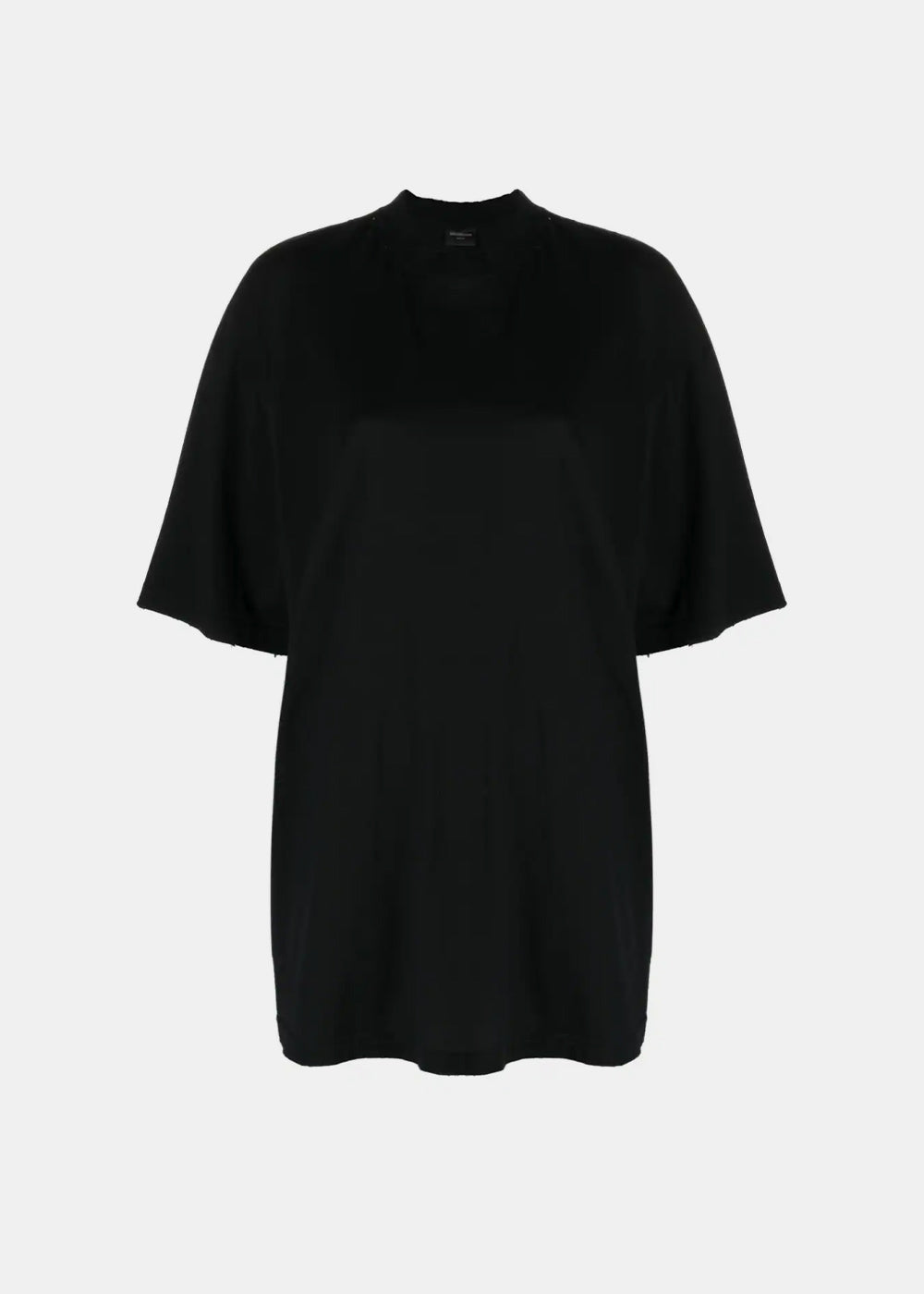 Black Distressed T-Shirt Balenciaga – Гарантія оригінальності – боковий вид
