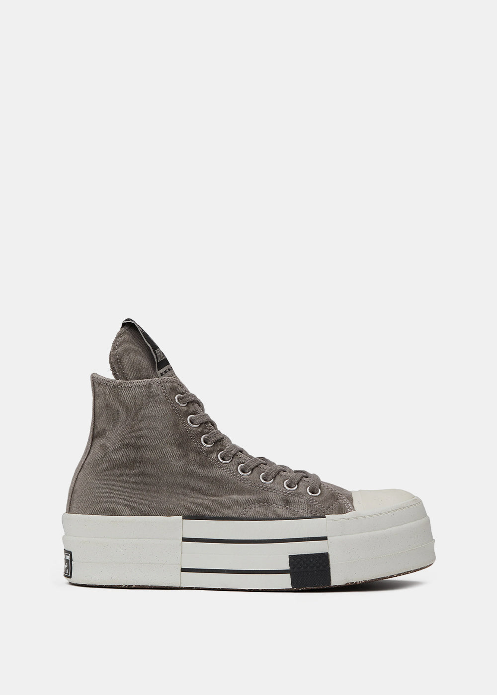Оригінальна Grey Converse X Drkshdw Dbl Drkstr Rick owens – боковий вид
