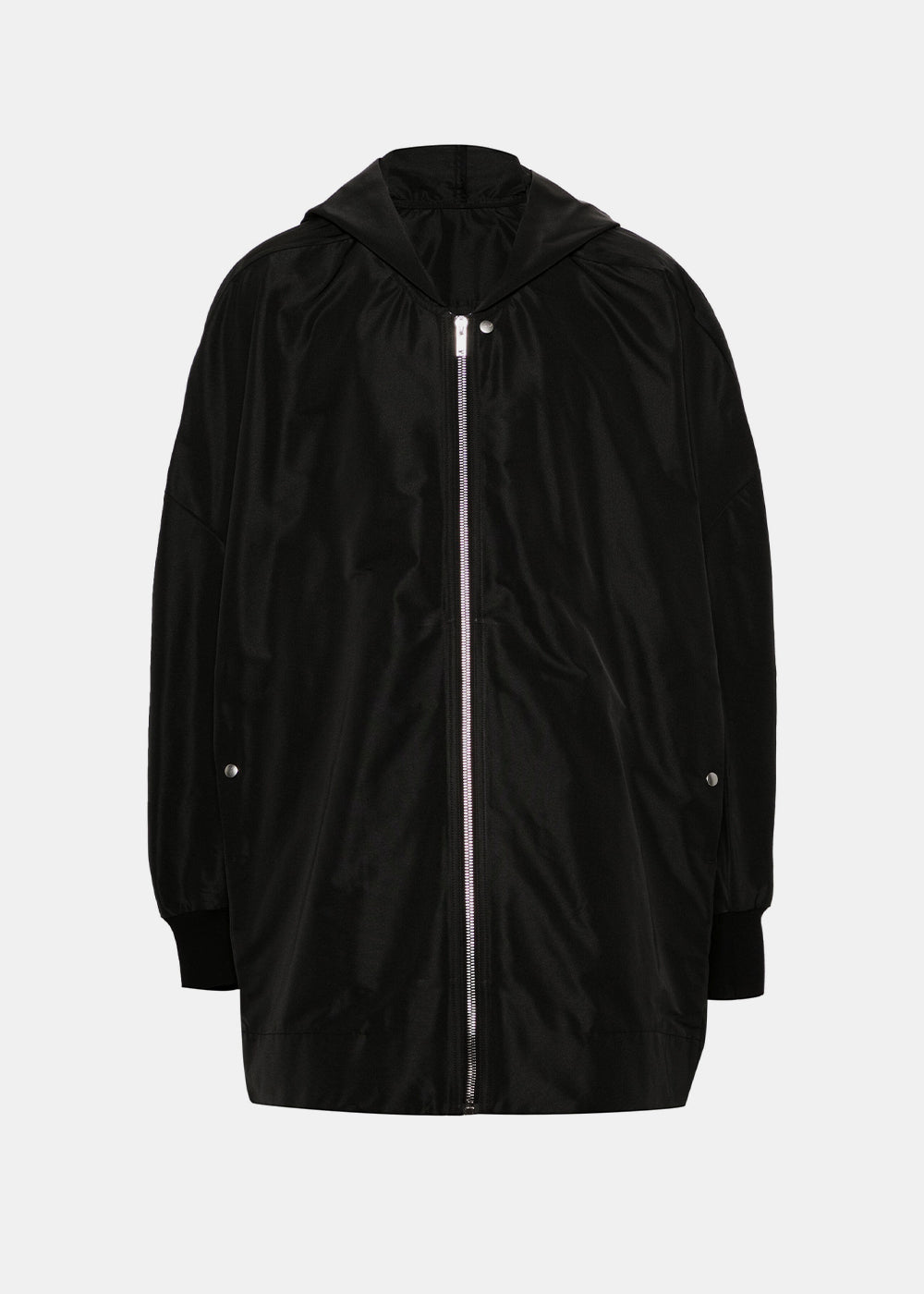 Оригінальна Black Jumbo Peter Hooded Coat Rick owens – боковий вид