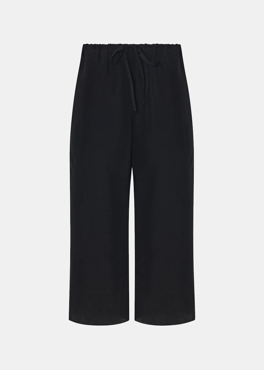 Оригінальна Black Jubin Pants The row – боковий вид