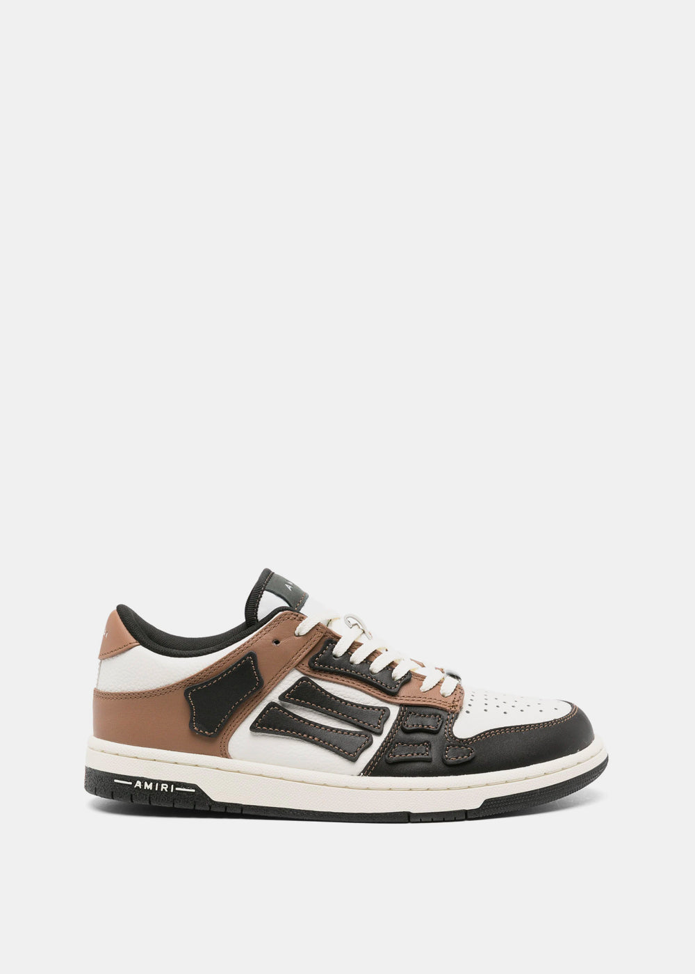 Black & Brown Skeltop Low Sneakers Amiri оригінал – Купити в Україні – боковий вид
