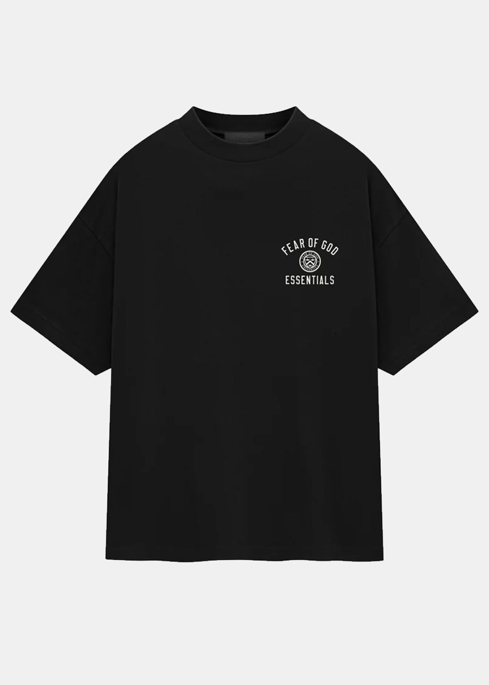 Оригінальна Black Jersey Crewneck Tee Fear of god – боковий вид