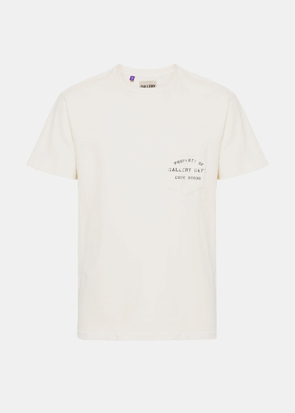 Оригінальна White Logo-Print T-Shirt Gallery department – боковий вид