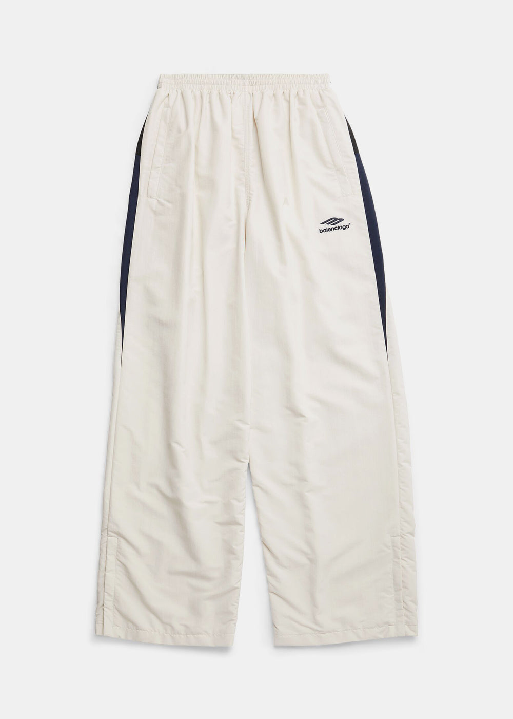 White 3b Sports Icon Tracksuit Pants Balenciaga оригінал – Купити в Україні – боковий вид