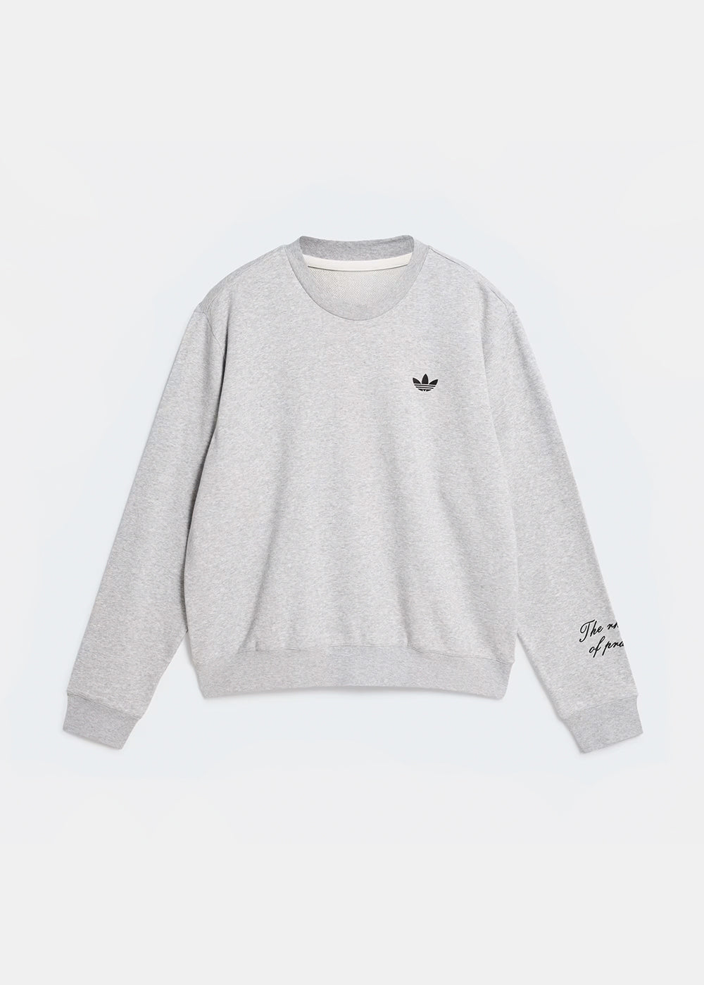 Оригінальна Grey Long Sleeve Crew Top Adidas – боковий вид - ADIDAS