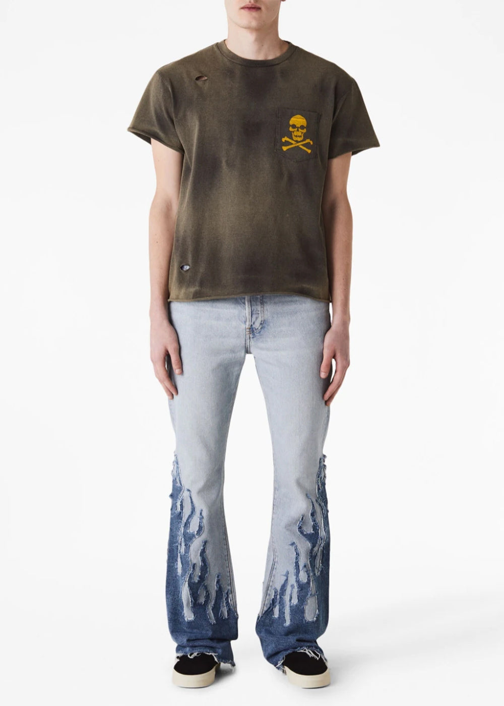 Indigo Blvd La Flare Jeans Gallery department оригінал – Купити в Україні – вид ззаду