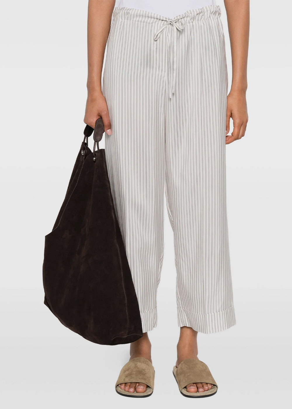 White Yayah Pants The row – Гарантія оригінальності – вид ззаду
