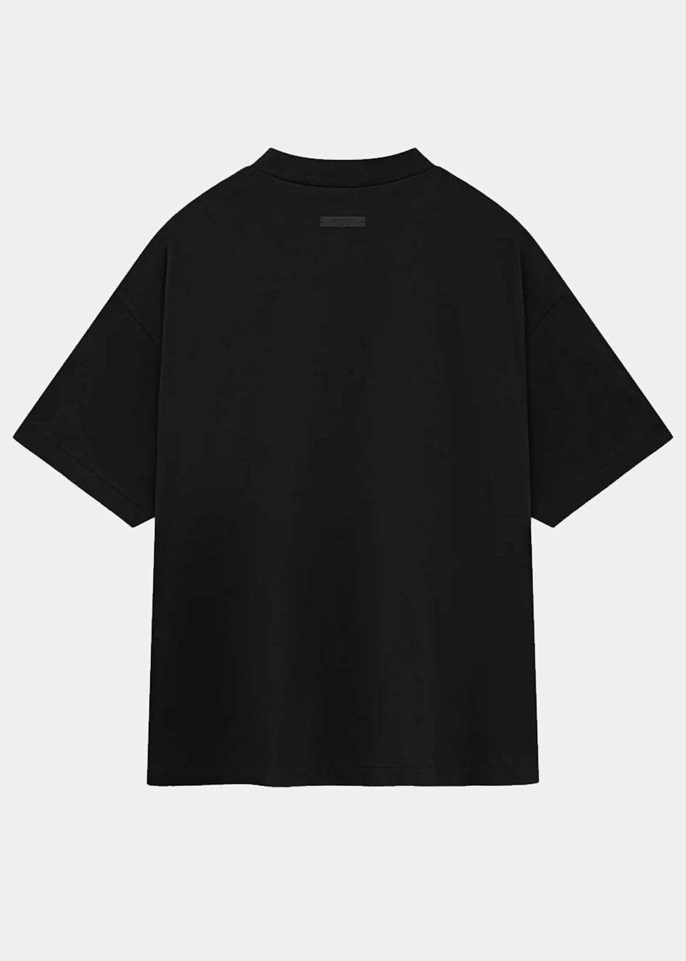Оригінальна Black Jersey Crewneck Tee Fear of god – вид ззаду