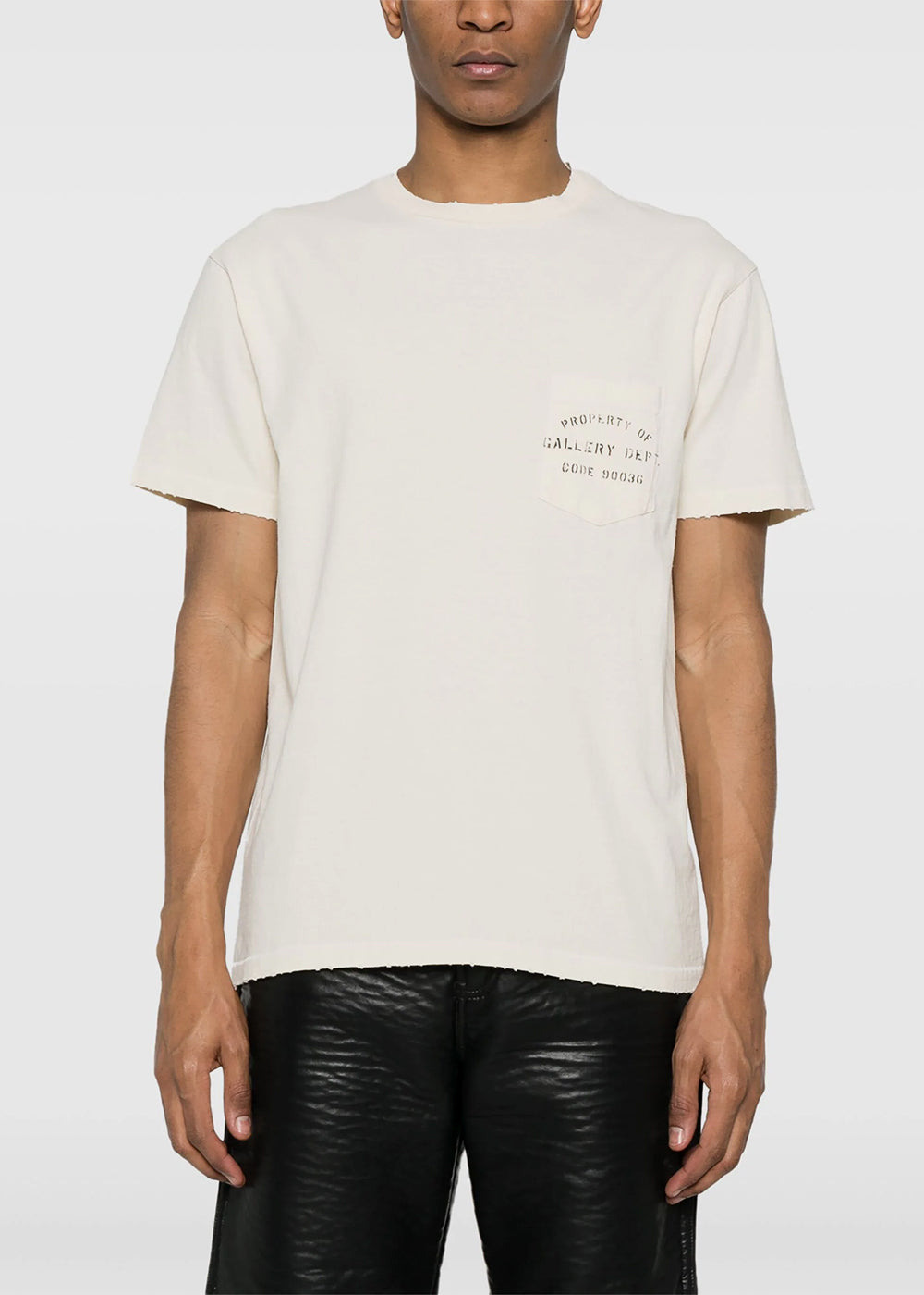 Оригінальна White Logo-Print T-Shirt Gallery department – вид ззаду