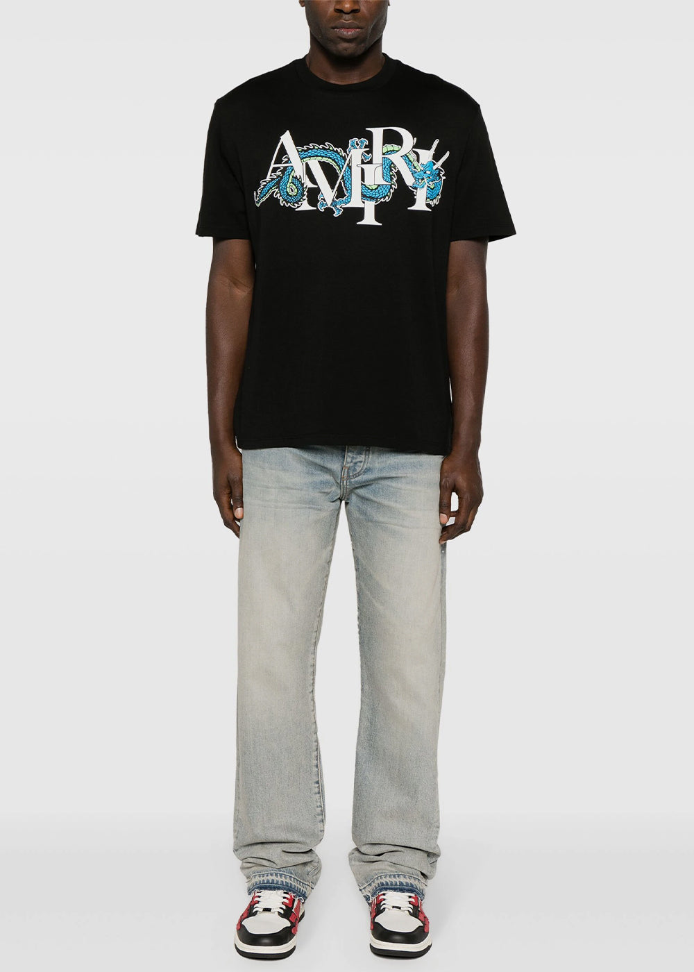 Оригінальна Black Cny Dragon T-Shirt Amiri – збільшений вид