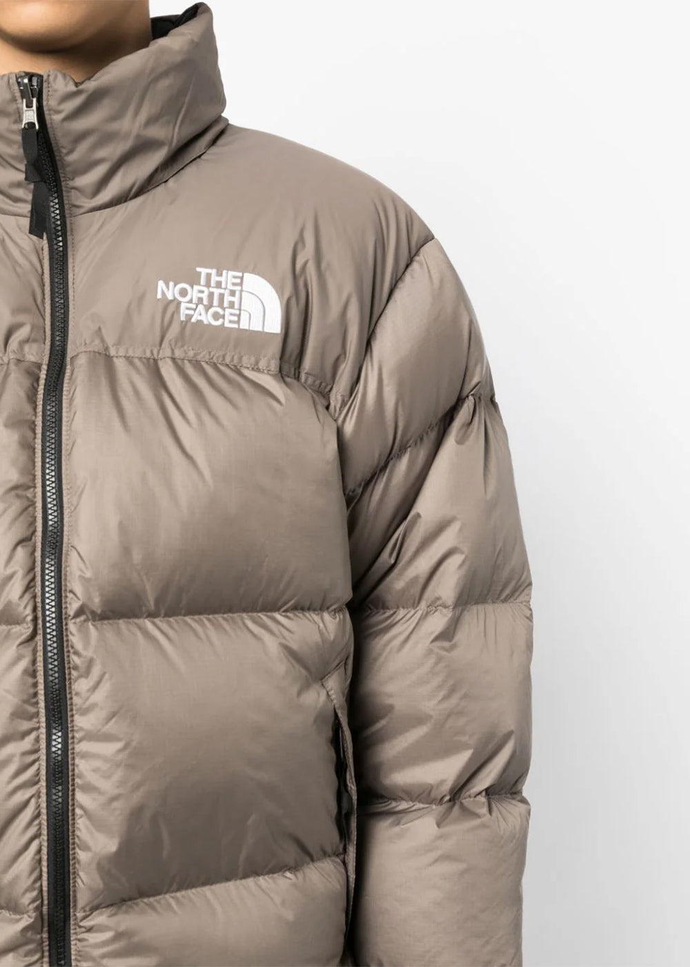 Оригінальна Falcon Brown Mens 1996 Retro Nuptse Jacket The north face – вид ззаду