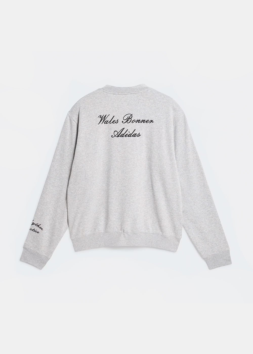 Оригінальна Grey Long Sleeve Crew Top Adidas – вид ззаду - ADIDAS