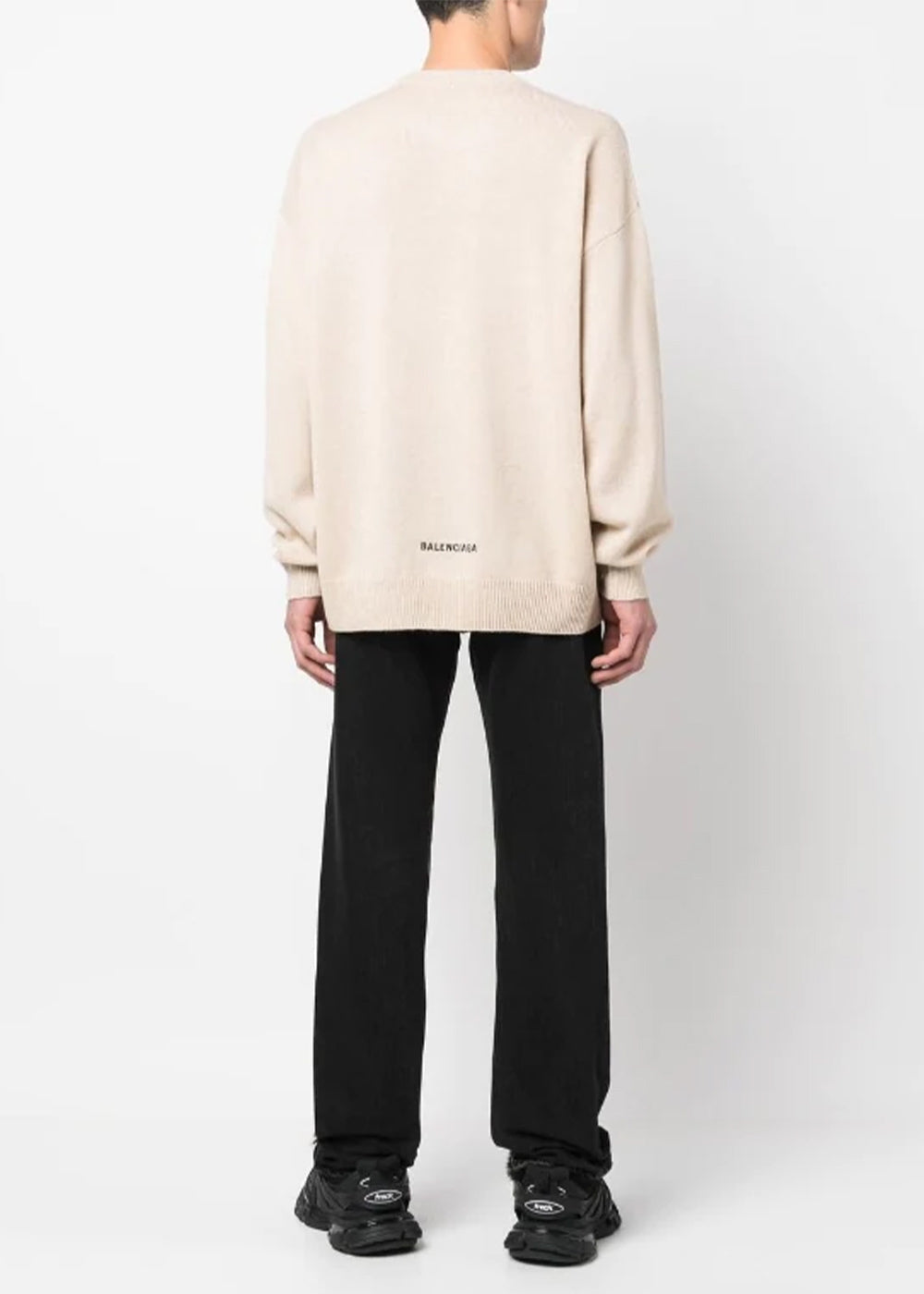 Beige Cashmere Sweater Balenciaga – Гарантія оригінальності – збільшений вид
