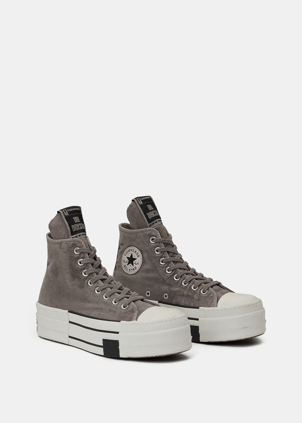 Оригінальна Grey Converse X Drkshdw Dbl Drkstr Rick owens – детальний вид