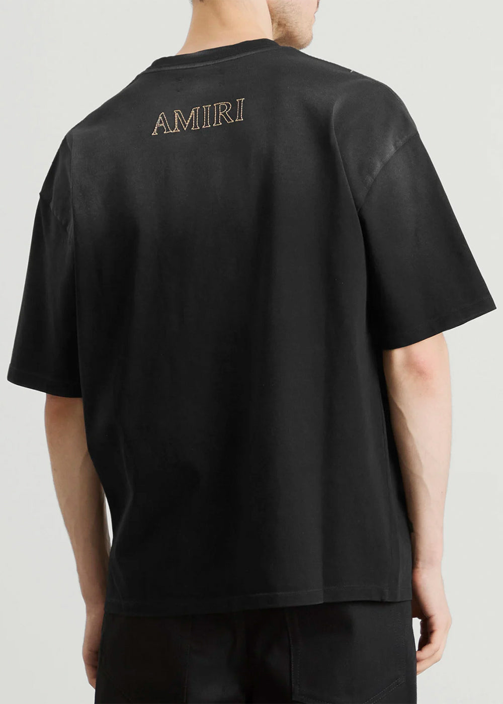 Оригінальна Black Ma Outline Oversized T-Shirt Amiri – детальний вид
