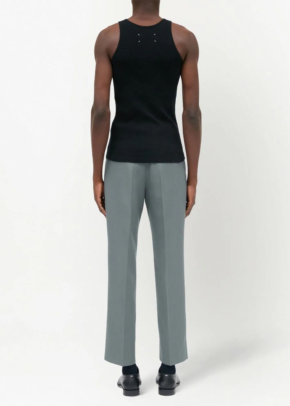Black Logo-Patch Tank Top Maison margiela оригінал – Купити в Україні – детальний вид