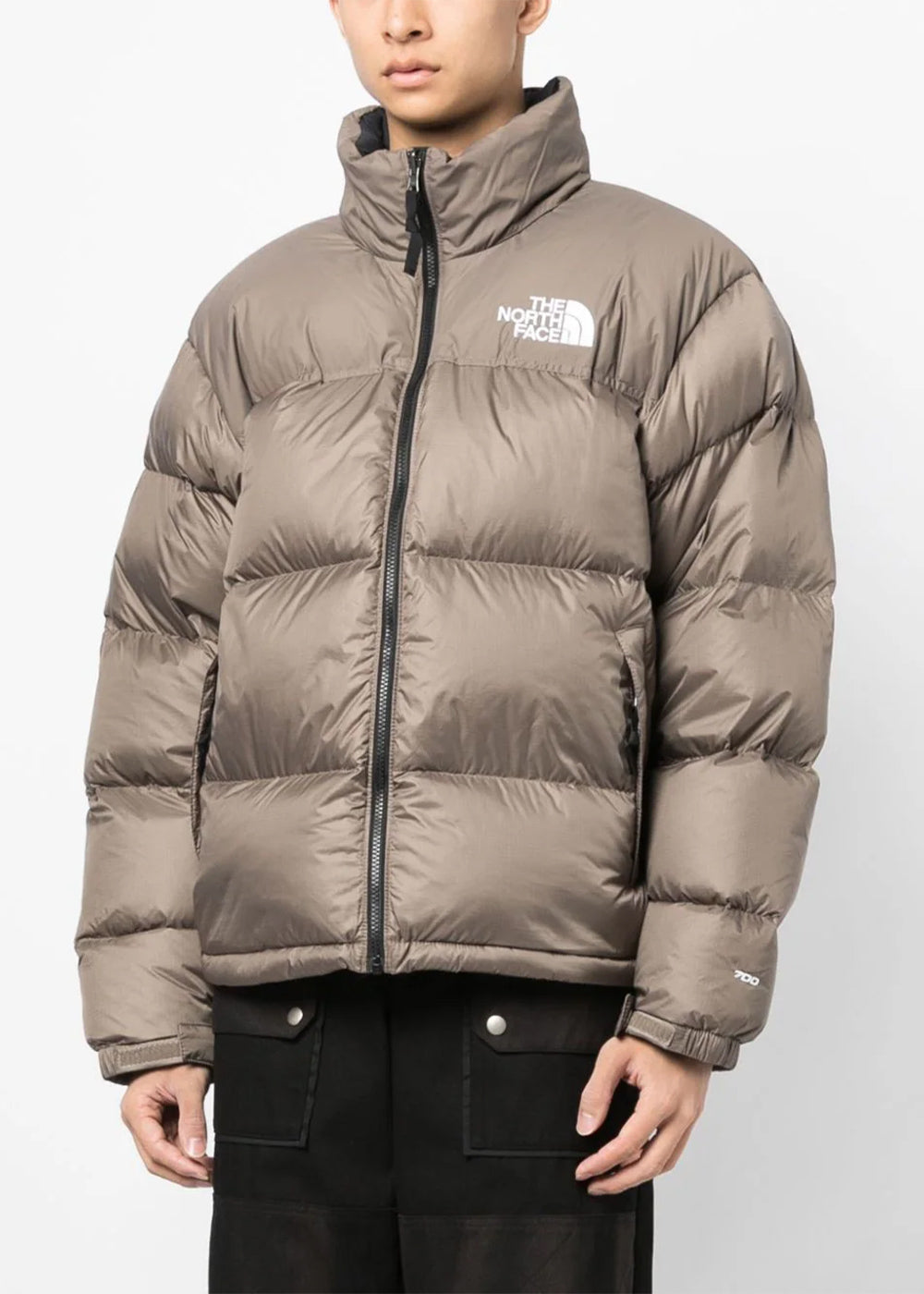 Оригінальна Falcon Brown Mens 1996 Retro Nuptse Jacket The north face – детальний вид