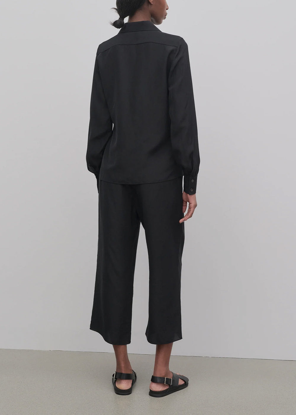 Оригінальна Black Jubin Pants The row – збільшений вид