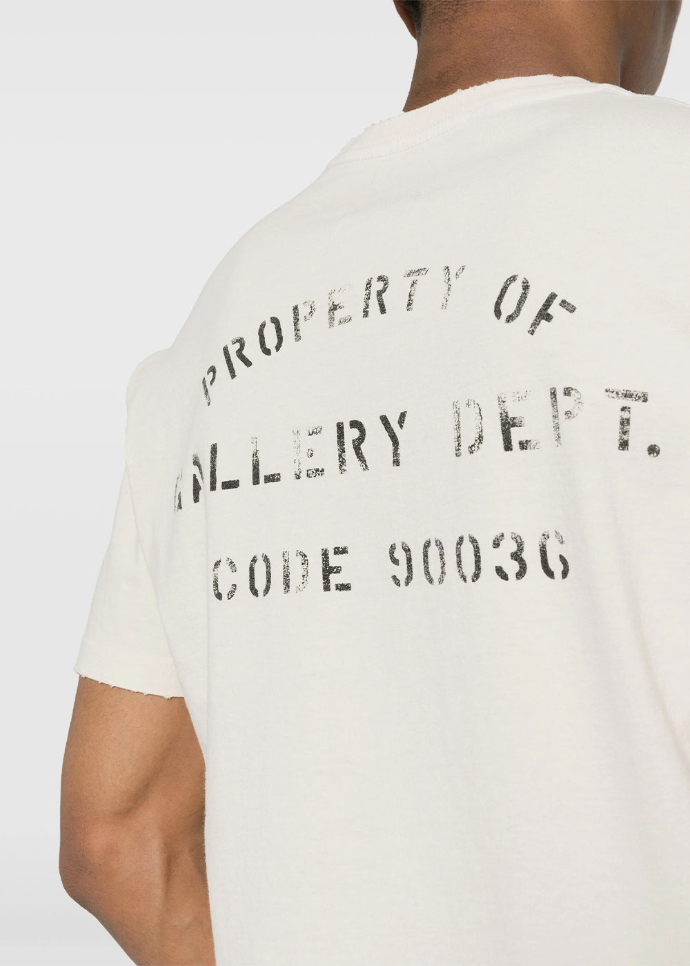 Оригінальна White Logo-Print T-Shirt Gallery department – збільшений вид