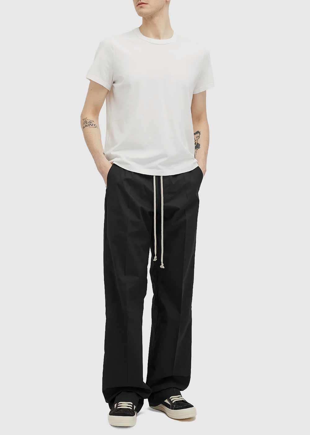 Оригінальна Black Dietrich Drawstring Pants Rick owens – збільшений вид