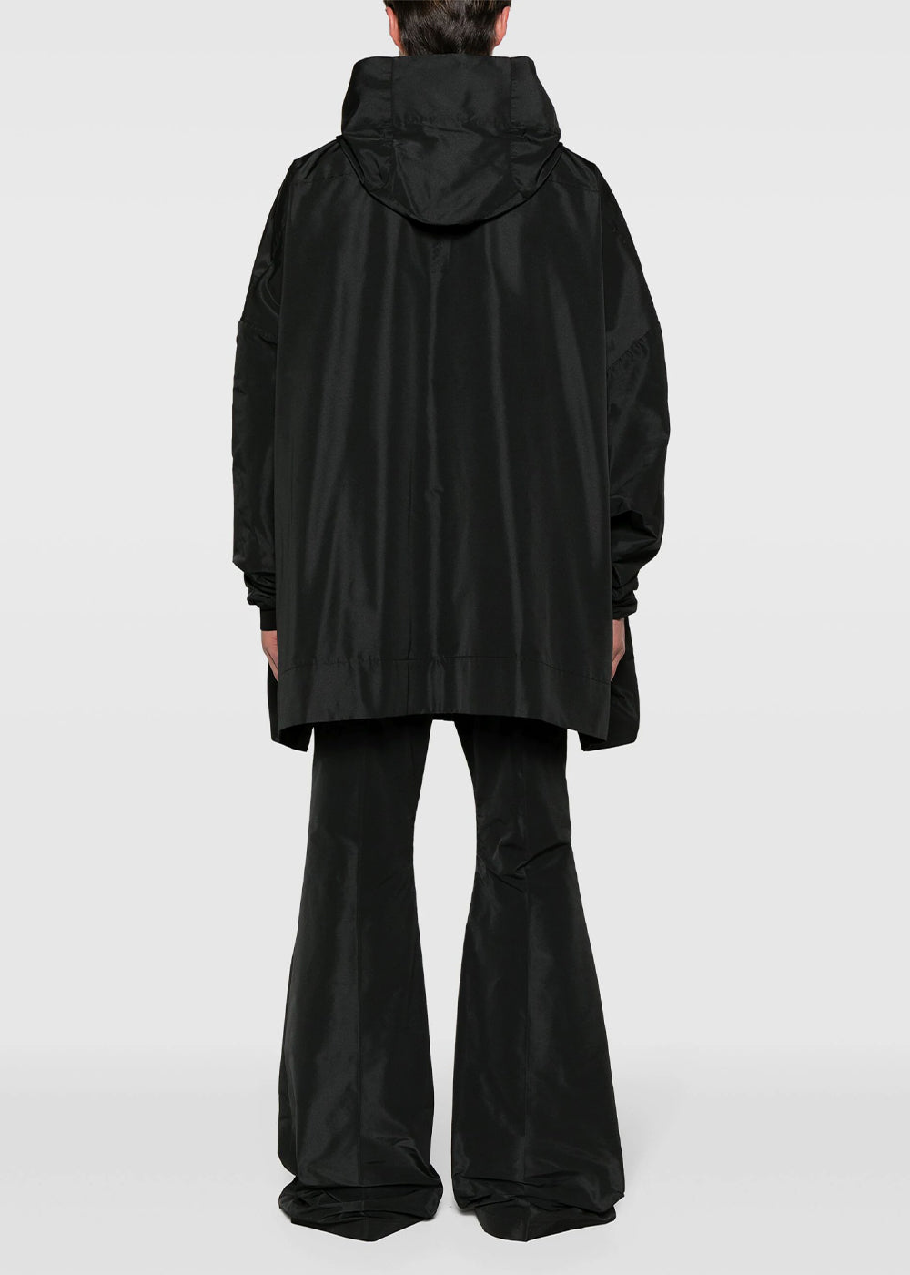Оригінальна Black Jumbo Peter Hooded Coat Rick owens – збільшений вид