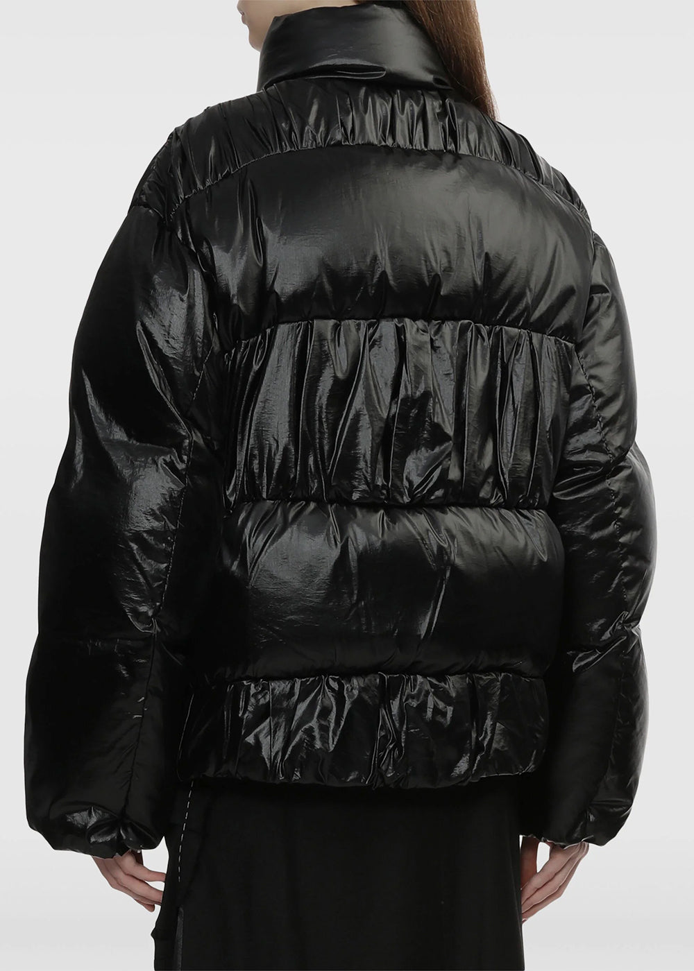 Black High-Neck Puffer Jacket Ader error оригінал – Купити в Україні – збільшений вид