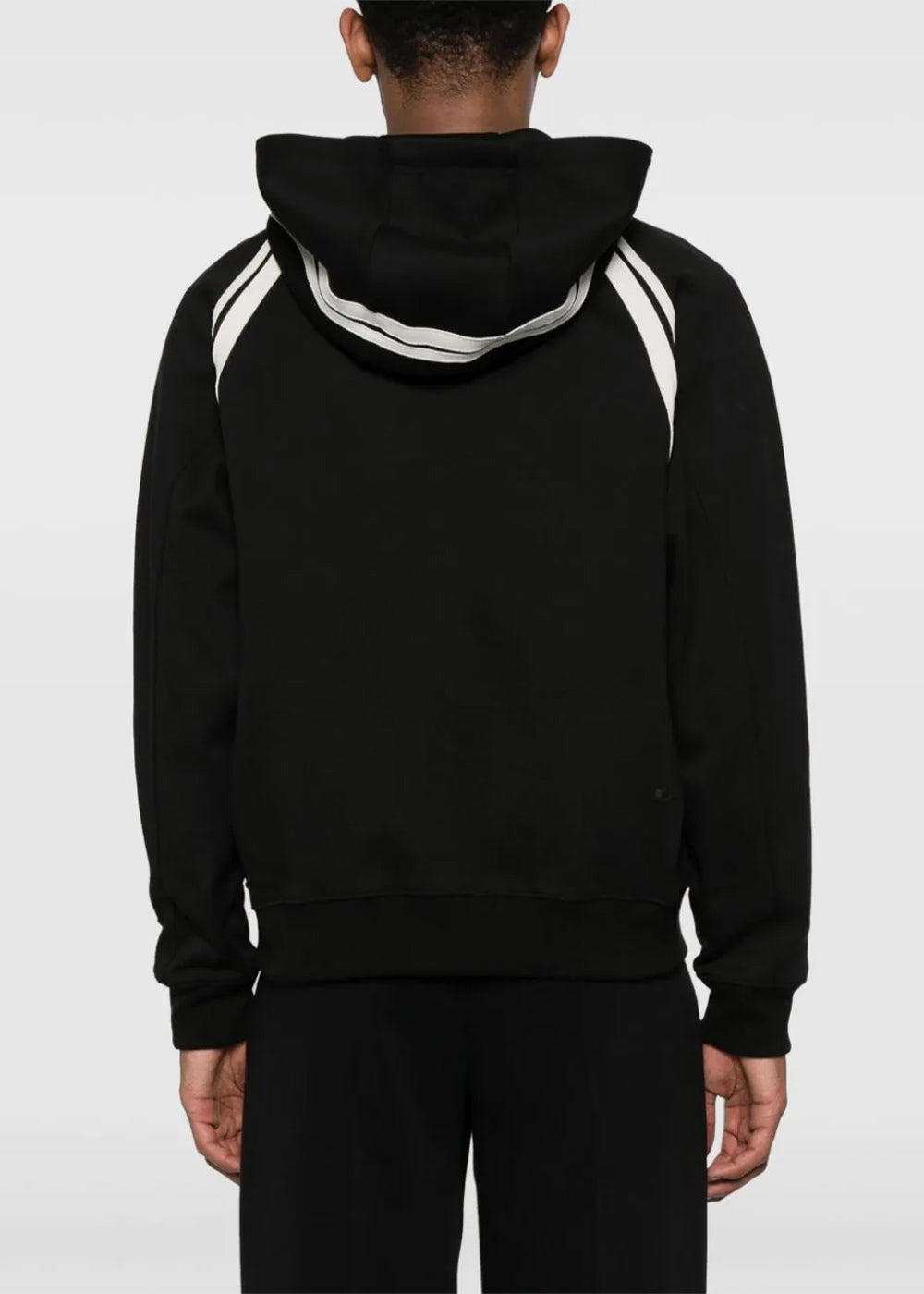 Black Zip Up Hoodie Ader error – Гарантія оригінальності – детальний вид