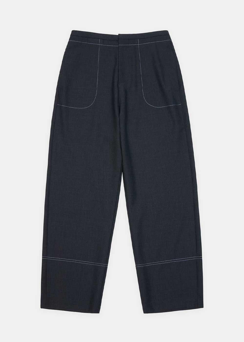 Grey Regular Fit Slacks Ader error – Гарантія оригінальності – боковий вид