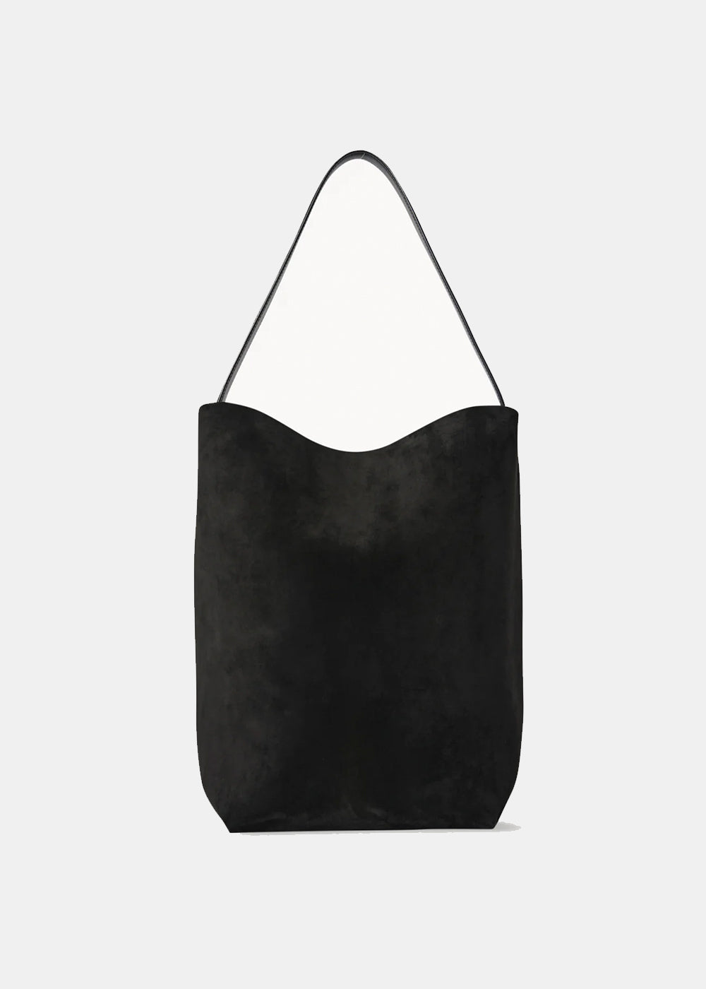 Black Suede Large N The row – Гарантія оригінальності – боковий вид