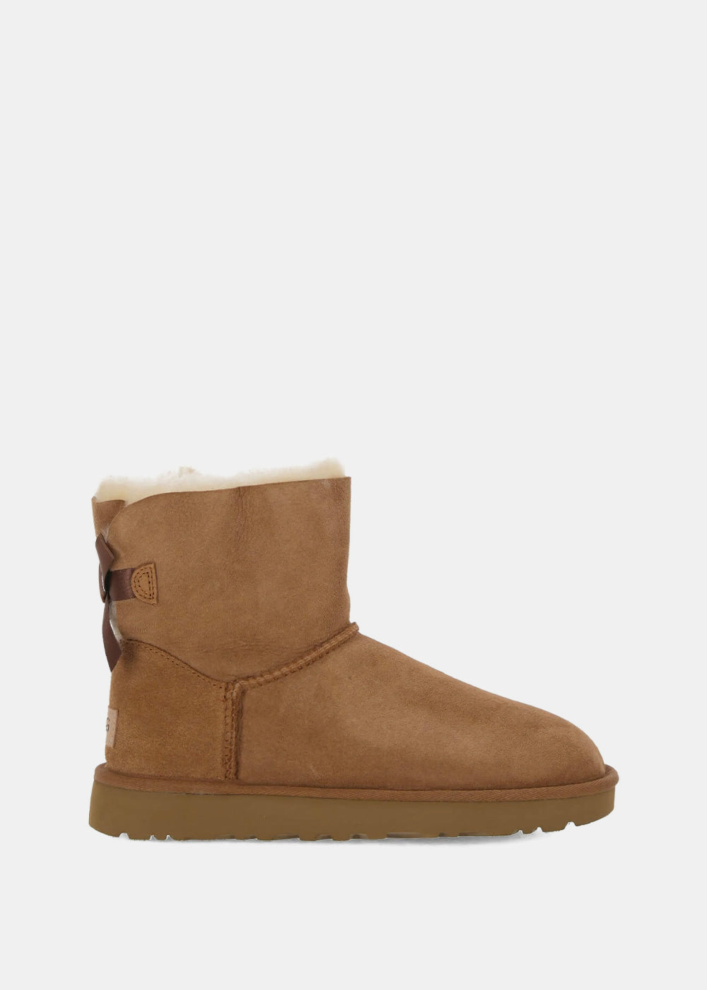 Chestnut W Mini Bailey Bow II Boots Ugg оригінал – Купити в Україні – боковий вид
